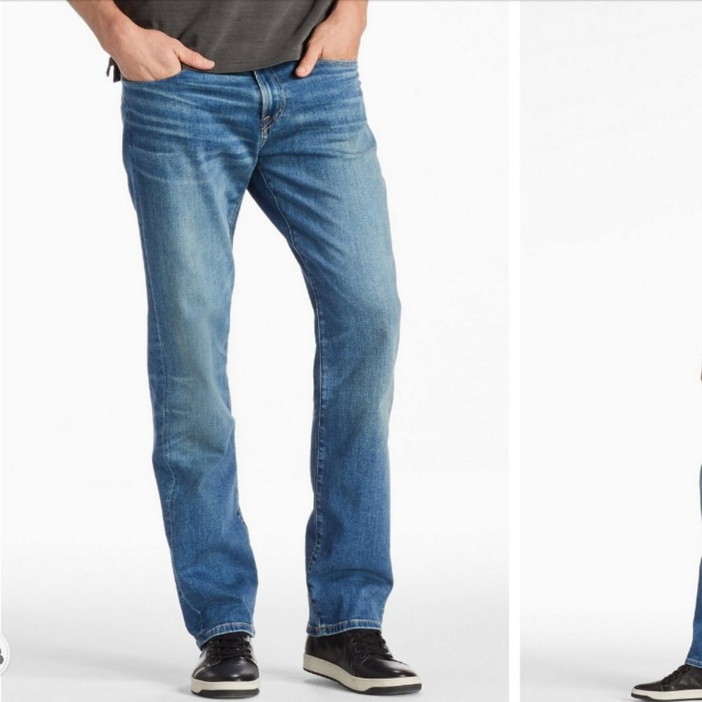 Lucky brand 221 jeans original straight button fly 34x32
